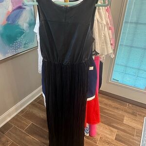 Alice & Olivia Black Sleeveless Dress